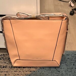 French Connection Olympia Bucket Shoulder Bag – Mellow Peach – NWT